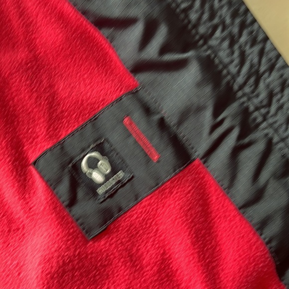 HOLLISTER CALIFORNIA all-weather jacket navy Sz M pink logo - Picture 6 of 14